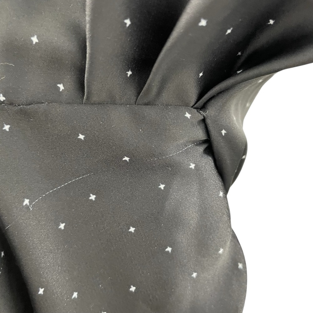 Sabina Musayev Teagan Satin Asymmetrical Handkerchief Dress - Picture 6 of 10